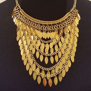 Natasha multi-strand Boho necklace